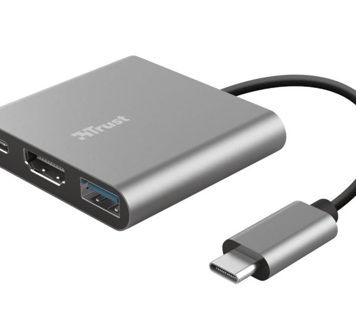 ADAPTER USB-C DALYX 3-IN-1/23772 TRUST
