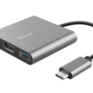 ADAPTER USB-C DALYX 3-IN-1/23772 TRUST