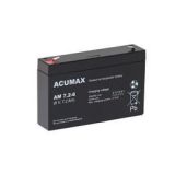 BATTERY 6V 7.2AH/AM7.2-6 ACUMAX EMU