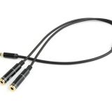 CABLE AUDIO 3.5MM 4-PIN TO/3.5MM S+MIC CCA-417M GEMBIRD