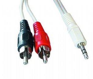 CABLE AUDIO 3.5MM TO 2RCA 1.5M/CCA-458 GEMBIRD