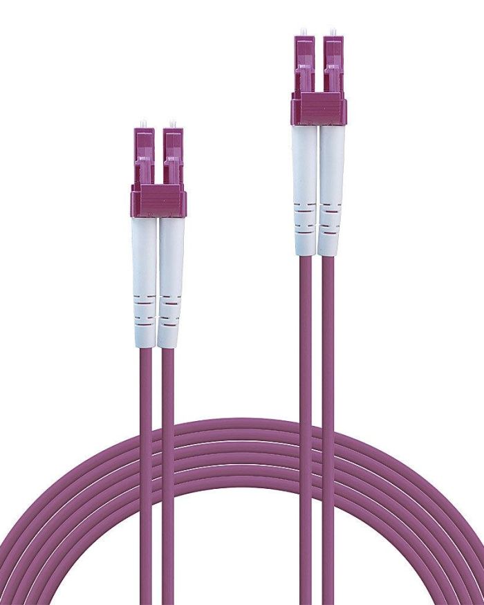 CABLE FIBRE OPTIC LC/LC OM4 1M/46340 LINDY