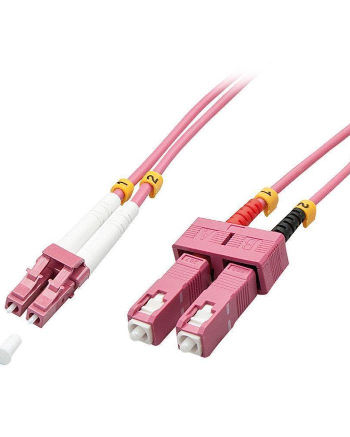 CABLE FIBRE OPTIC LC/SC OM4/5M 46363 LINDY