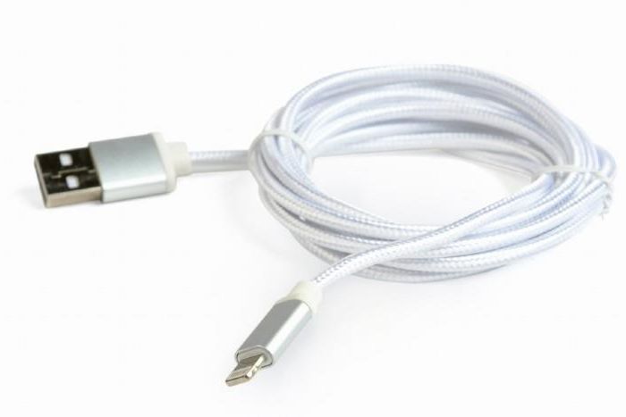 CABLE LIGHTNING TO USB2 1.8M/CCB-MUSB2B-AMLM-6-S GEMBIRD