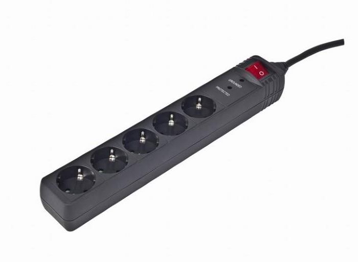 CABLE POWER EXTENSION 4.5M/5OUTL SPG5-C-15 GEMBIRD