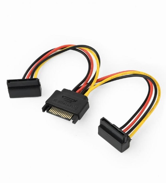 CABLE POWER SPLITTER SATA/0.15M CC-SATAM2F-02 GEMBIRD