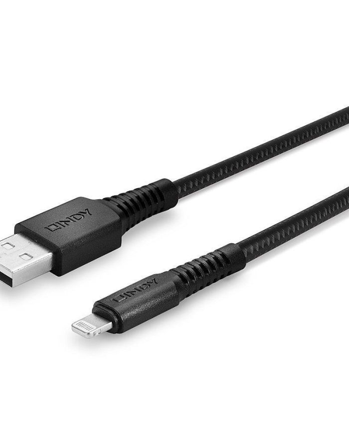 CABLE USB-A TO LIGHTNING 1M/REINFORCED 31291 LINDY