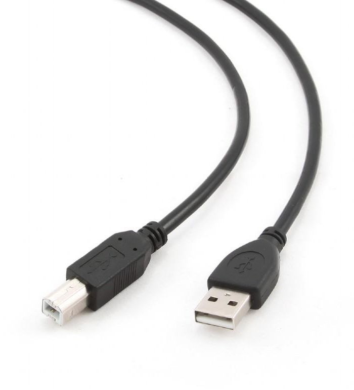 CABLE USB2 AM-BM 3M/BLACK CCP-USB2-AMBM-10 GEMBIRD
