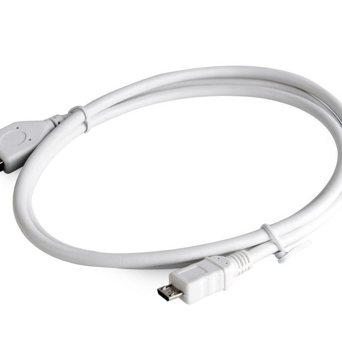CABLE USB2 TO MICRO-USB 1M/CCP-MUSB2-AMBM-W-1M GEMBIRD