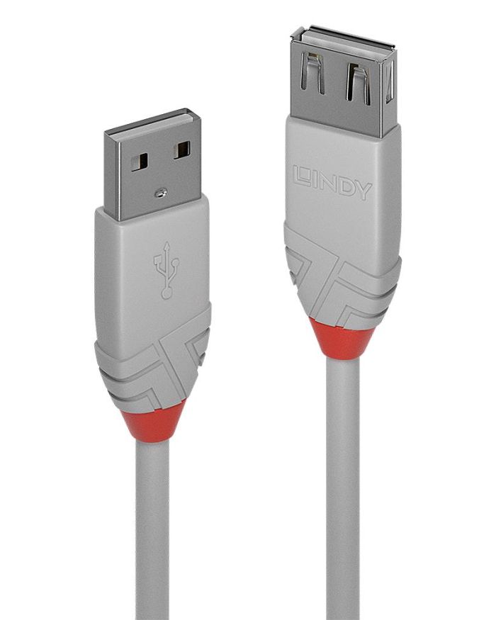 CABLE USB2 TYPE A 5M/ANTHRA 36715 LINDY