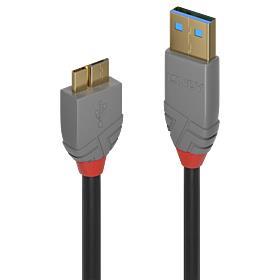 CABLE USB3.2 A TO MICRO-B 2M/ANTHRA 36767 LINDY