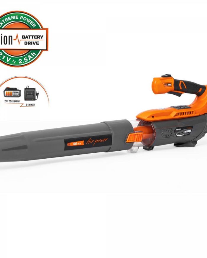 CORDLESS LEAF BLOWER 21W/DABL 5521LI SET DAEWOO