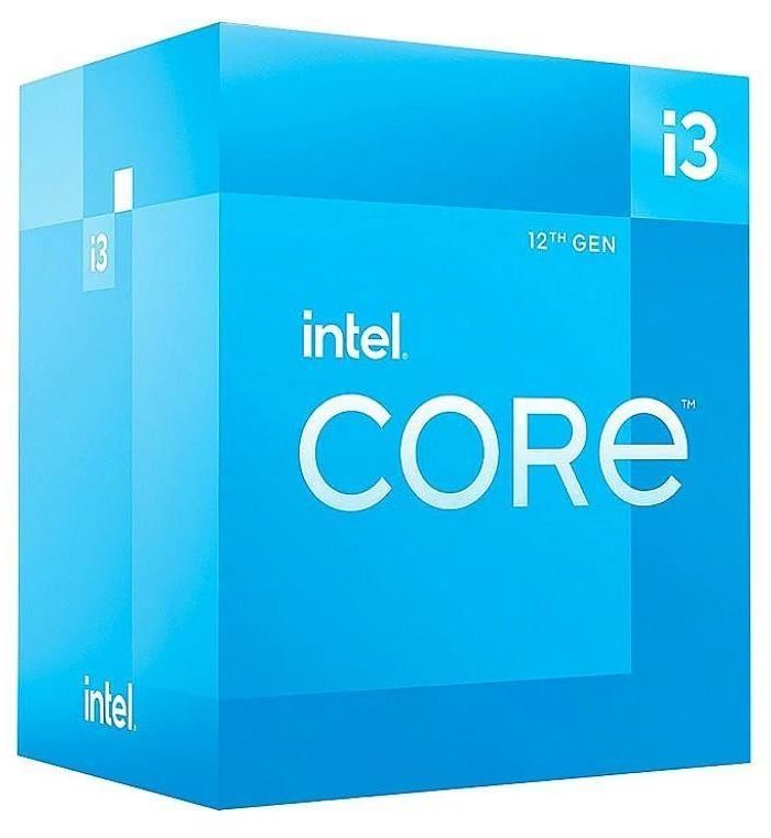 CPU|INTEL|Desktop|Core i3|i3-12100F|Alder Lake|3300 MHz|Cores 4|12MB|Socket LGA1700|58 Watts|BOX|BX8071512100FSRL63