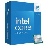 CPU|INTEL|Desktop|Core i5|i5-14600K|Raptor Lake|3500 MHz|Cores 14|24MB|Socket LGA1700|125 Watts|GPU UHD 770|BOX|BX8071514600KSRN43