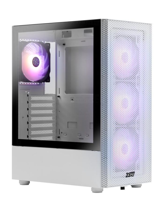 Case|ADATA|XPG VALOR MESH C|MidiTower|Case product features Transparent panel|Not included|ATX|MicroATX|MiniITX|Colour White|VALORMESHMT-WHCWW