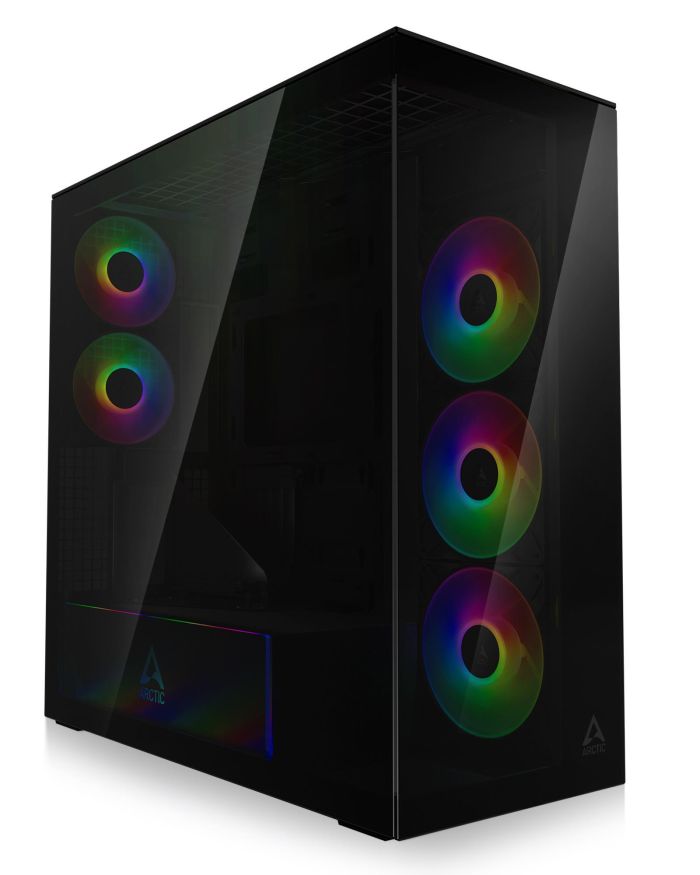 Case|ARCTIC|Xtender VG (Black)|Case product features Transparent panel|Not included|Colour Black|ACPCC00016A