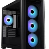 Case|ASUS|A23 PLUS|MidiTower|Case product features Transparent panel|MicroATX|MiniITX|Colour Black|A23PLUSTG/ARGBBLACK