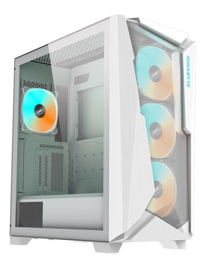 Case|GIGABYTE|C301GW V2|MidiTower|Case product features Transparent panel|Not included|ATX|EATX|MicroATX|MiniITX|Colour White|C301GWV2