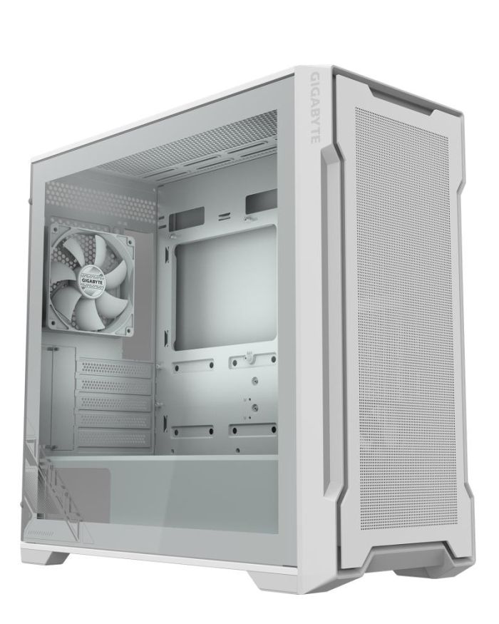 Case|GIGABYTE|GB-C102GI|MidiTower|Case product features Transparent panel|Not included|MicroATX|MiniITX|Colour White|GB-C102GI