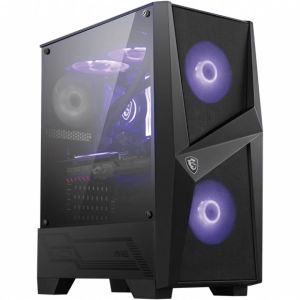 Case|MSI|MAG FORGE 100M|MidiTower|Not included|ATX|MicroATX|MiniITX|Colour Black|MAGFORGE100M