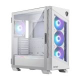Case|MSI|MPG VELOX 100R WHITE|MidiTower|Case product features Transparent panel|Not included|Colour White|MPGVELOX100RWHITE