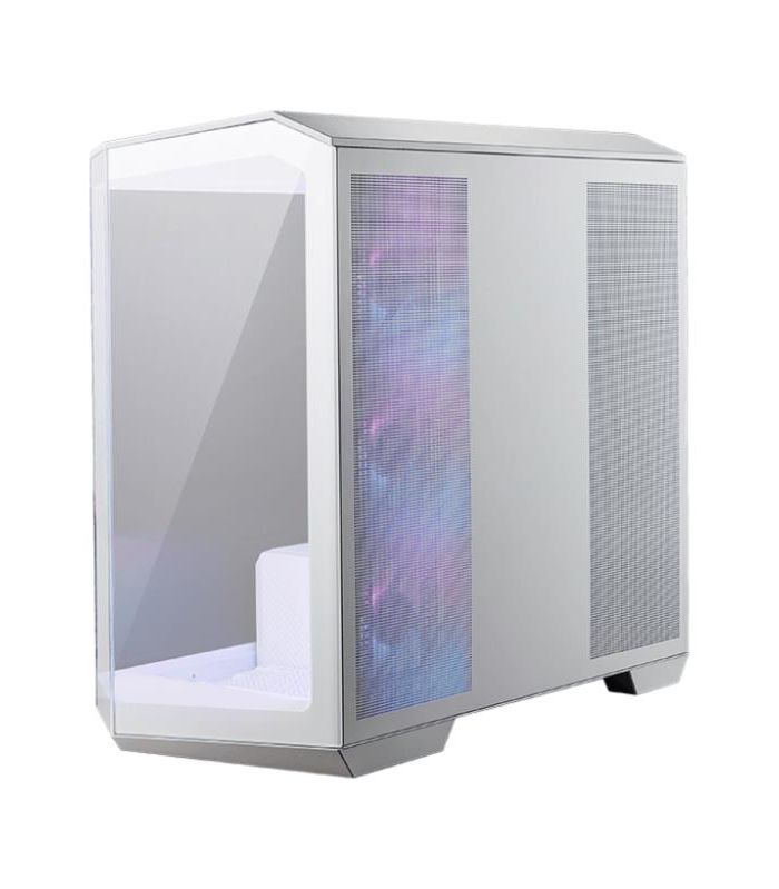 Case|MSI|MidiTower|Case product features Transparent panel|Not included|MicroATX|Colour White|MAGPANOM100RPZWHITE