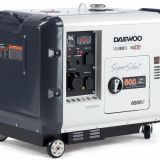 DIESEL GENERATOR 6.3KW 230V/DDAE 9000SSE DAEWOO