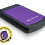 External HDD|TRANSCEND|StoreJet|1TB|USB 3.0|Colour Purple|TS1TSJ25H3P