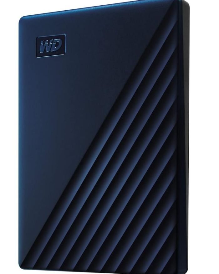 External HDD|WESTERN DIGITAL|My Passport for Mac|WDBA2D0020BBL-WESN|2TB|USB-C|USB 3.2|Colour Midnight Blue|WDBA2D0020BBL-WESN