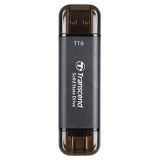 External SSD|TRANSCEND|ESD310C|1TB|USB-C|USB|3D NAND|Write speed 950 MBytes/sec|Read speed 1050 MBytes/sec|TS1TESD310C