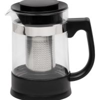 GLASS TEAPOT 950ML/90512 RESTO