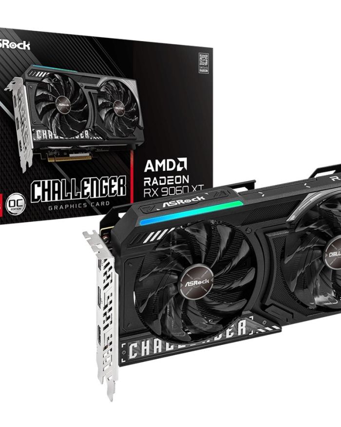 Graphics Card|ASROCK|AMD Radeon RX 9060 XT|16 GB|GDDR6|128 bit|PCIE 5.0 16x|Dual Slot Fansink|RX9060XTCL16GO