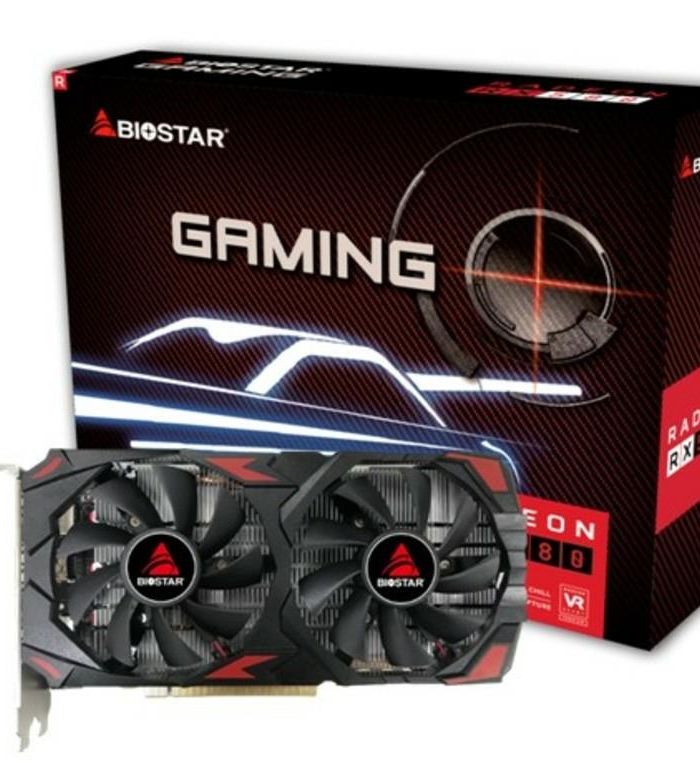Graphics Card|BIOSTAR|AMD Radeon RX 580|8 GB|GDDR5|256 bit|PCIE 3.0 16x|Memory 1274 MHz|1xHDMI|2xDisplayPort|VA5815RQ82
