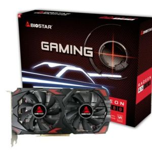 Graphics Card|BIOSTAR|AMD Radeon RX 580|8 GB|GDDR5|256 bit|PCIE 3.0 16x|Memory 1274 MHz|1xHDMI|2xDisplayPort|VA5815RQ82