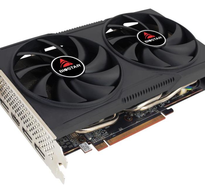 Graphics Card|BIOSTAR|AMD Radeon RX 7600|8 GB|GDDR6|128 bit|PCIE 4.0 16x|GPU 2250 MHz|Dual Slot Fansink|1xHDMI|3xDisplayPort|VA7606RM81