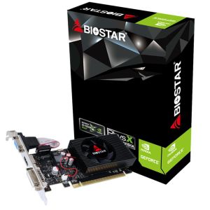 Graphics Card|BIOSTAR|NVIDIA GeForce GT 730|4 GB|DDR3|128 bit|PCIE 2.0 16x|Memory 1333 MHz|GPU 730 MHz|Single Slot Fansink|1x15pin D-sub|1xDVI-D|1xHDMI|VN7313TH41