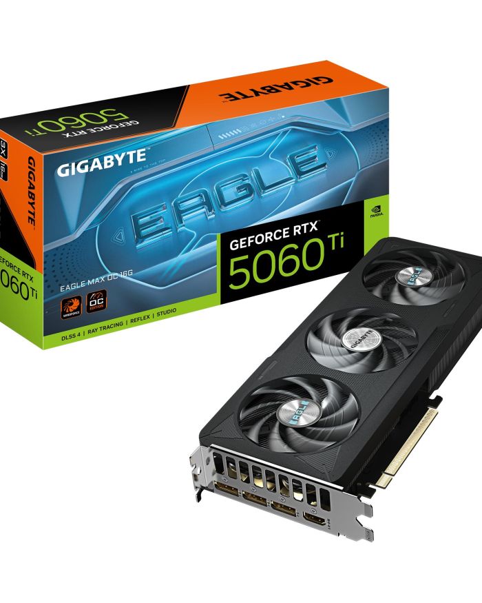 Graphics Card|GIGABYTE|NVIDIA|GeForce RTX 5060 Ti|2617 MHz|16 GB|GDDR7|128 bit|PCI Express 5.0|Active|GV-N506TEAGLEMAXOC-16GD