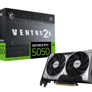 Graphics Card|MSI|NVIDIA GeForce RTX 5050|8 GB|GDDR6|128 bit|PCIE 5.0 16x|Dual Slot Fansink|RTX50508GVENTUS2XOC