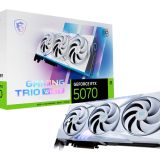 Graphics Card|MSI|NVIDIA GeForce RTX 5070|12 GB|GDDR7|192 bit|PCIE 5.0 16x|Triple slot Fansink|1xHDMI|3xDisplayPort|507012GGAMTRIOOCWHITE