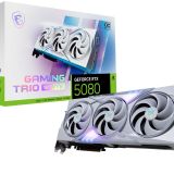 Graphics Card|MSI|NVIDIA GeForce RTX 5080|16 GB|GDDR7|256 bit|PCIE 5.0 16x|Dual Slot Fansink|1xHDMI|3xDisplayPort|508016GGAMTRIOOCWHI