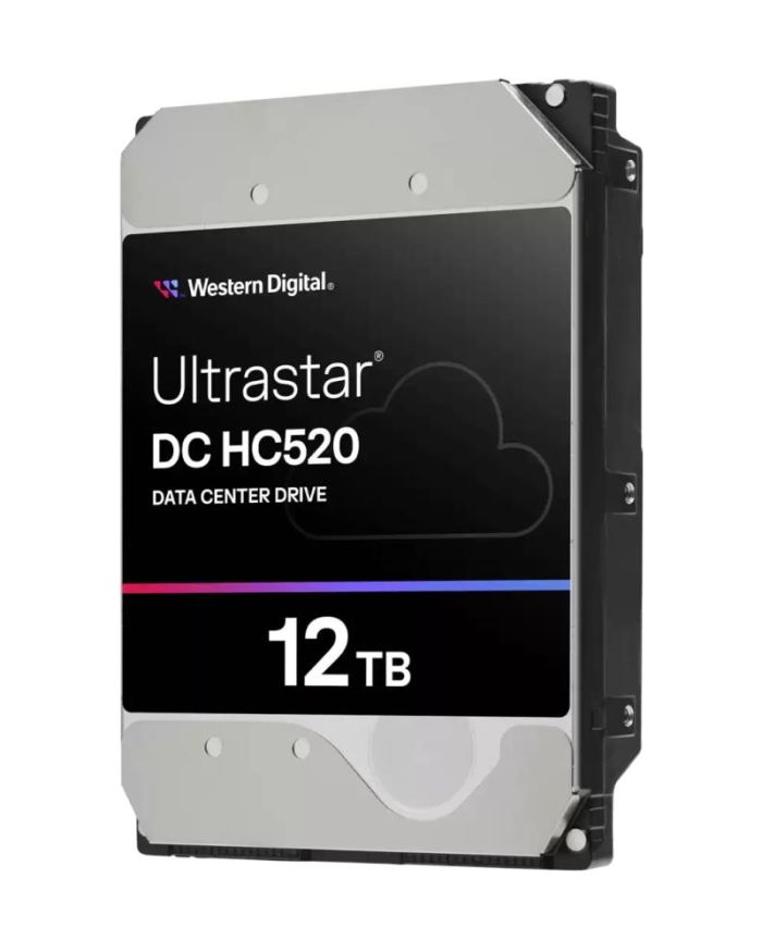 HDD|WESTERN DIGITAL ULTRASTAR|Ultrastar DC HC520|HUH721212ALE604|12TB|SATA 3.0|256 MB|7200 rpm|3,5″|0F30146