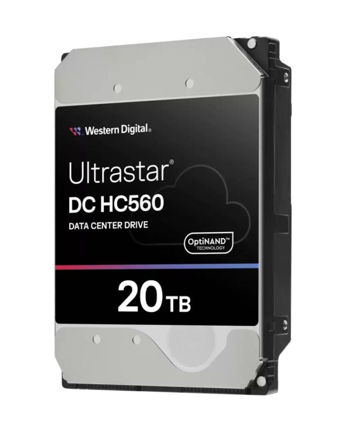 HDD|WESTERN DIGITAL ULTRASTAR|Ultrastar DC HC560|WUH722020BL5204|20TB|SAS|512 MB|7200 rpm|3,5″|0F38652