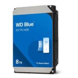 HDD|WESTERN DIGITAL|Blue|8TB|256 MB|5640 rpm|3,5"|WD80EAAZ