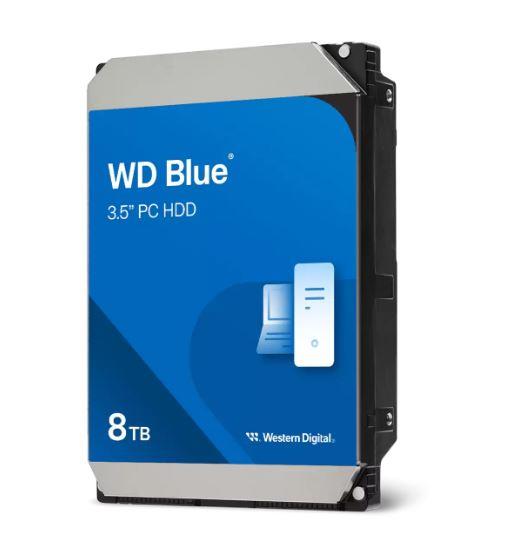 HDD|WESTERN DIGITAL|Blue|8TB|256 MB|5640 rpm|3,5″|WD80EAAZ
