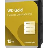 HDD|WESTERN DIGITAL|Gold|12TB|SATA 3.0|256 MB|7200 rpm|3,5"|WD122KRYZ