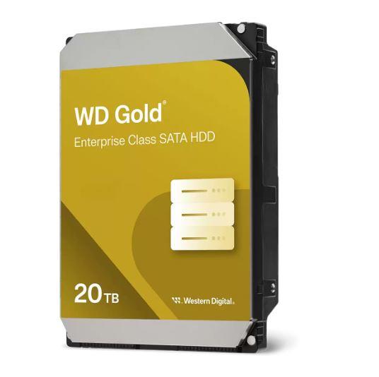 HDD|WESTERN DIGITAL|Gold|20TB|512 MB|7200 rpm|3,5″|WD203KRYZ