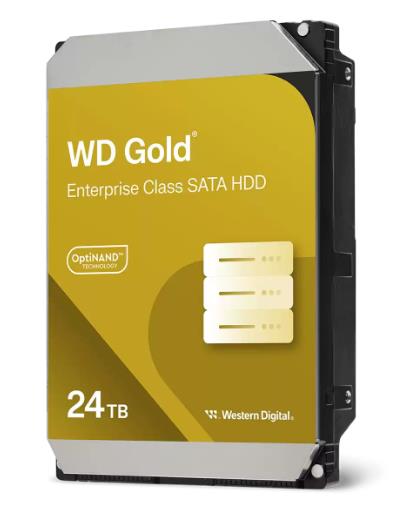 HDD|WESTERN DIGITAL|Gold|WD242KRYZ|24TB|SATA|512 MB|7200 rpm|3,5″|WD242KRYZ