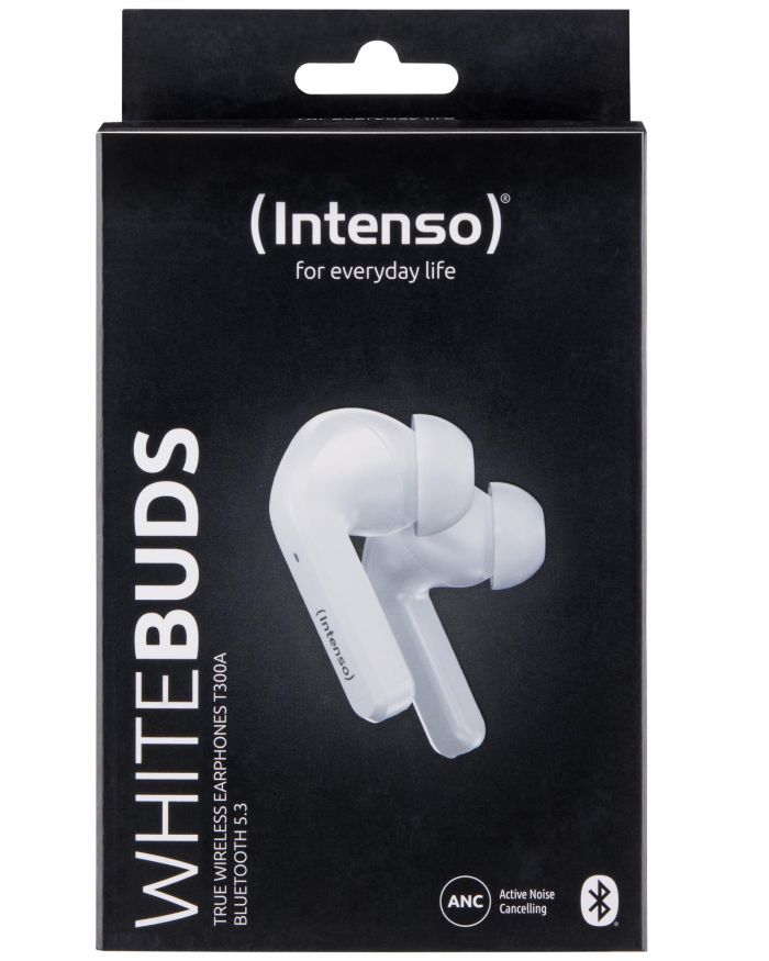 HEADSET BUDS T302A/WHITE 3720302 INTENSO