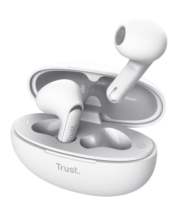 HEADSET EARPHONES YAVI BT ENC/WHITE 25173 TRUST
