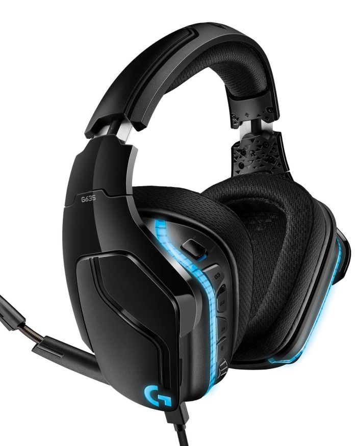 HEADSET GAMING G635/BLACK 981-000750 LOGITECH
